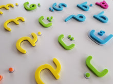 Load image into Gallery viewer, Magnetic Arabic Letters (Foam) Full Classroom Version الحروف العربية المغناطيسية
